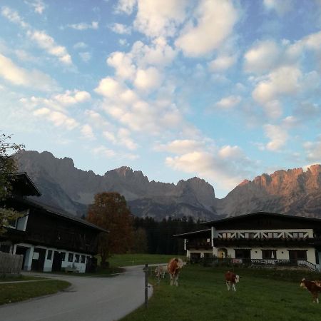 Hotel Pension Sunnbichl Going am Wilden Kaiser Exterior foto