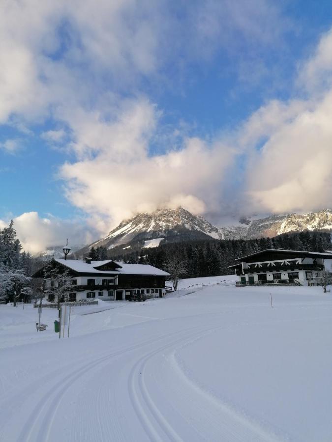 Hotel Pension Sunnbichl Going am Wilden Kaiser Exterior foto