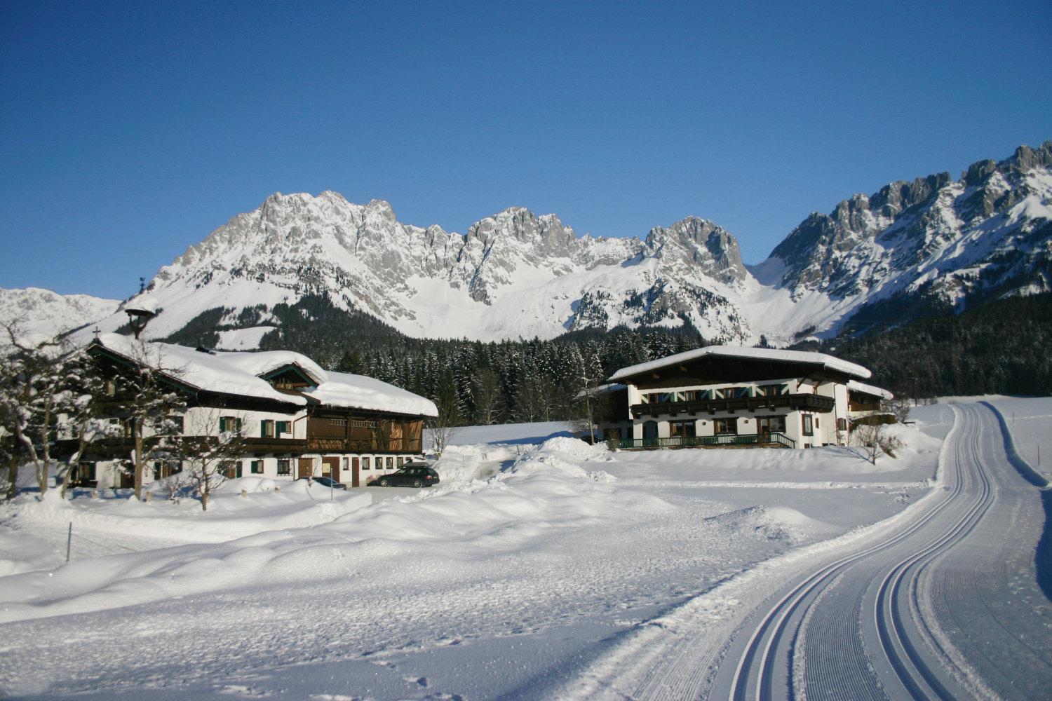 Hotel Pension Sunnbichl Going am Wilden Kaiser Exterior foto